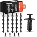 Replace Trim Clips in Trunk - 2024 Mercedes-Benz GT 4 A-Premium 30PCS Fender Liner Rivet Retainer Clips - Compatible with Mercedes-Benz C230, C240, C250, C280, C300, C32 AMG, C320, C350, C350e, C400, C43 AMG, Car Push Pin Fastener - Fits 0.28 inch Hole