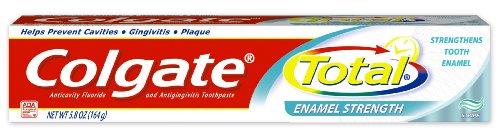 Colgate Total Advance Enamel Strength Toothpaste, 5.8-Ounce Tube