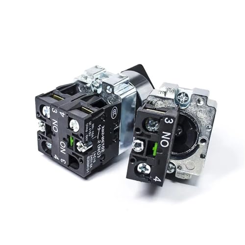 Interruptor selector de 2 posiciones XB2-BD21 con retorno para control de paneles 4