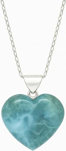 Miniatura 14 de Collar con colgante de corazón para mujer, collar de piedras preciosas, colgante en forma de corazón, collar de cristal de corazón, cristal