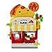 Gearblox Pizza Shop Street City View Mini House Festival Micro Building Toy Blocks Set for Home Decor Toys Gifts