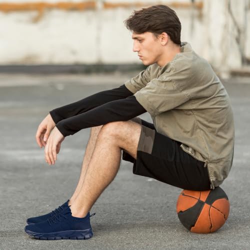 Image of Men Running Shoes Tennis Walking Gym Slip On Athletic Fashion Sneakers