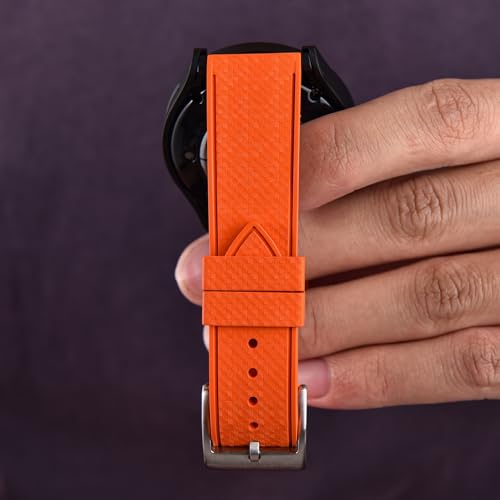 Image of WAMD Matrix FKM Rubber Watch Strap with Quick-Release Spring Bars