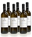 Magrine | Fior di Glera "Il Vino Bianco per Ogni Occasione" Vino Bianco Fermo IGT Veneto da Uve 100% Glera di Treviso Selezionate e Vendemmiate a Mano e Lavorate in Purezza 6 Bottiglie da 750 mL