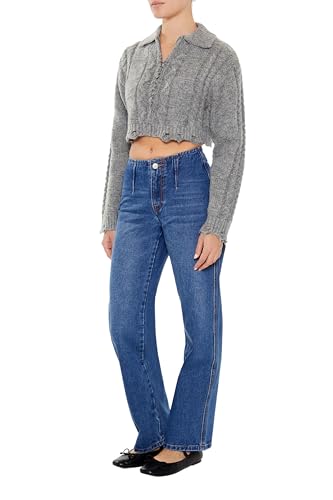Forever 21 Women's Low-Rise Bootcut Jeans3