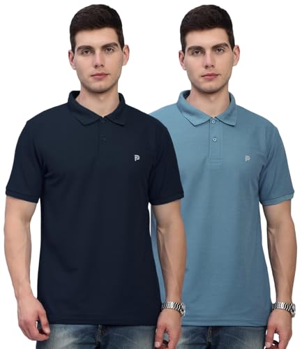 Image of LUX PARKER Men's Solid Regular Fit T-Shirt