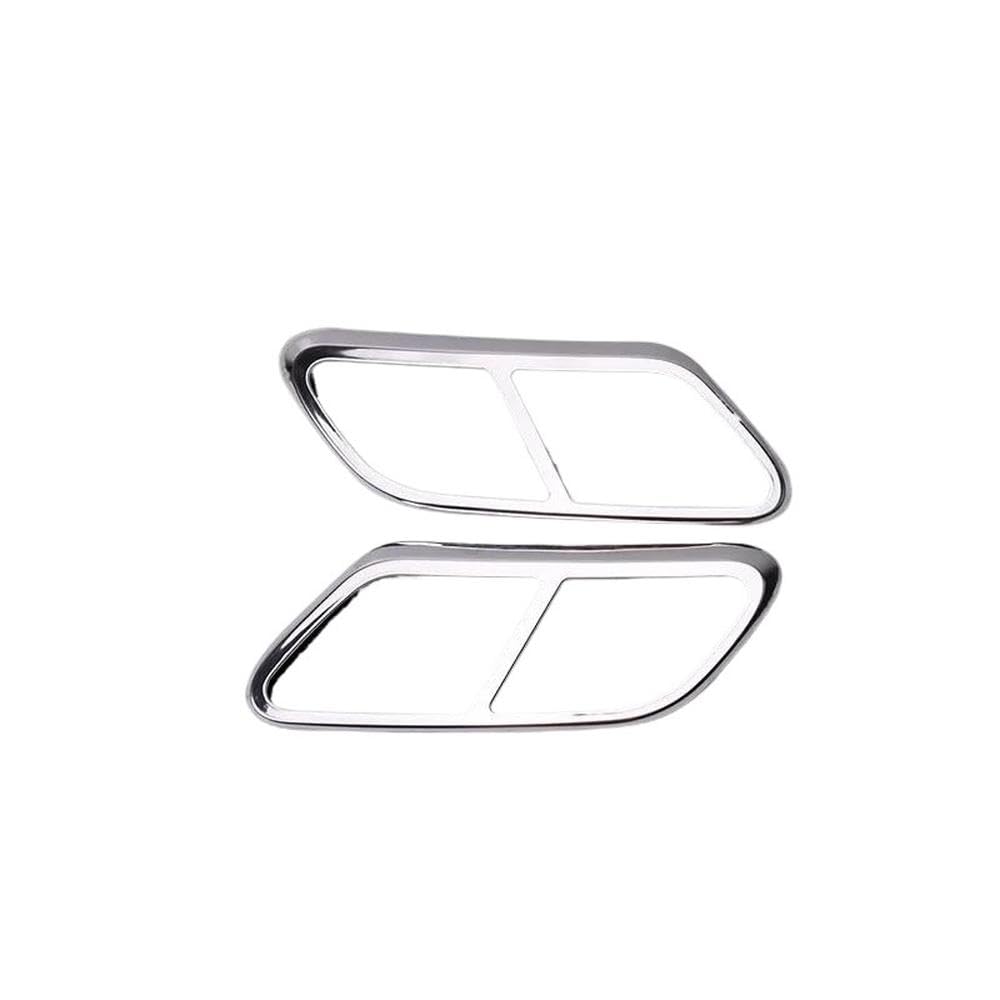 Garniture d'échappement Volvo XC40 masque pot usé argent