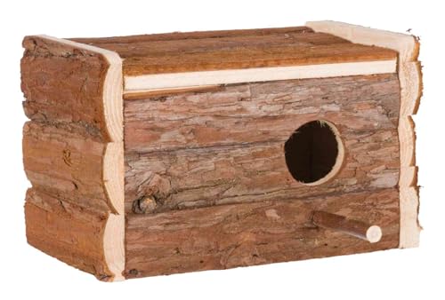 Trixie 5632 Natural Living Nistkasten, 21 × 13 × 12 cm/ø 3,8 cm