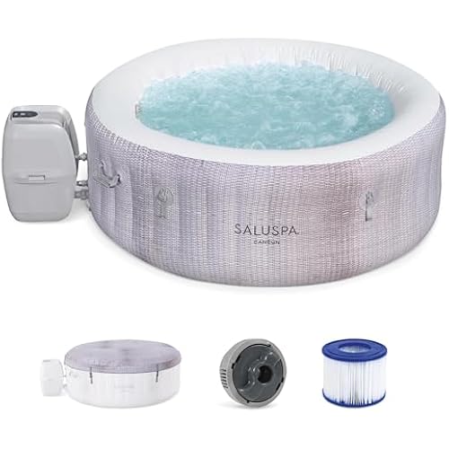 Bestway SaluSpa Cancun Energy-Efficient 2-4 Person Inflatable Hot Tub