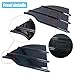 JESYMBX Front Bumper Lower Grill Cover Trim For Ford Kuga Escape 2013-2016 Tow Hook DV45-17K946-B Right