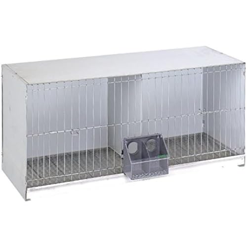 Cage pigeons COPELE 1m en tôle galvanisée robuste pour élevage durable