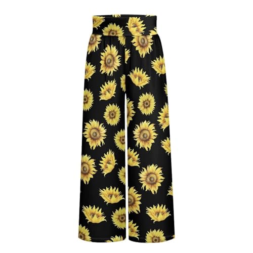 Ystardream Wide Leg Trouser Pants for Women Casual Daily Size S-3XL