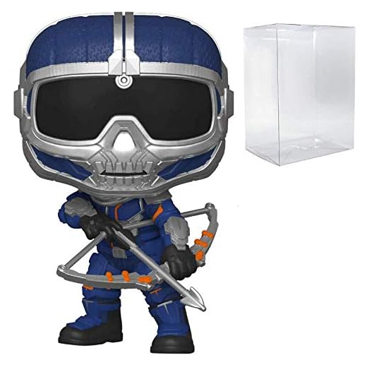 Taskmaster with Bow #606 Pop Marvel: Figura de vinilo Black Widow (con protector de plástico EcoTEK para proteger la caja de visualización)