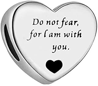 MiniJewelry Women Gilrs Cross Love Heart Religion Charms for Bracelets Necklaces Pendants Isaiah Matthew Bible Verses Angel Jessus