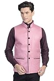 Pink Nehru Vest