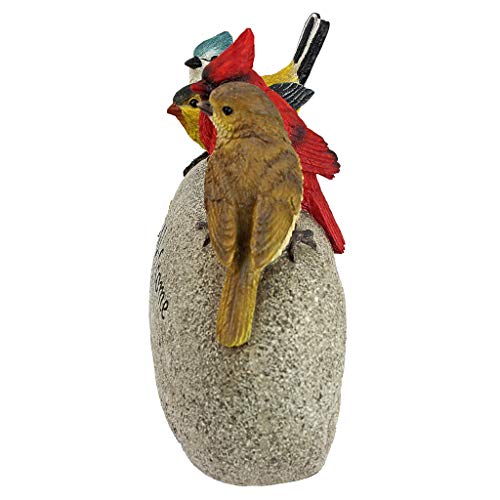 Design Toscano Birdy Welcome Garden Stone Statue: Medium by Design Toscano - Image 5
