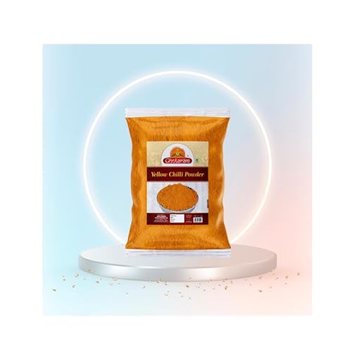 Ghotaram Authentic Peeli Mirch Powder, Yellow Chilli Powder, Holy Natural Ghost Pepper Powder, Yellow Chilli Powder (Pelli Mirch), Freshly Ground No Artificial Colours-80Gx2Pk - Image 4