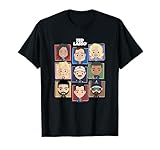 Ted Lasso Chibi Character Color Pop Box Up Portraits T-Shirt