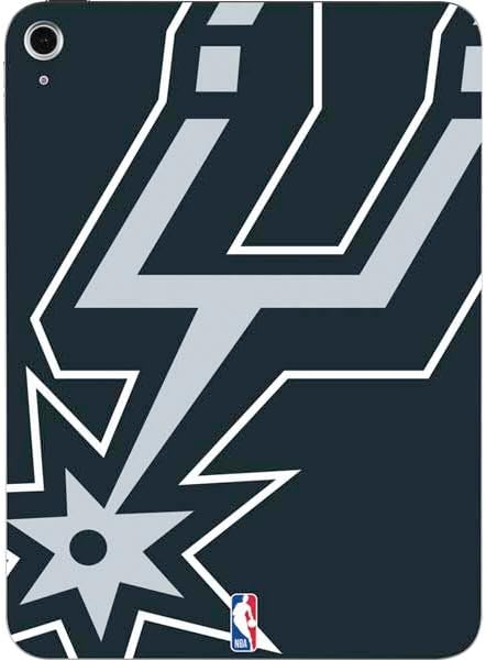 Skinit Decal Tablet Skin Compatible with iPad 11th Gen (2025) - Officially Licensed NBA San Antonio Spurs Hardwood Classics Design