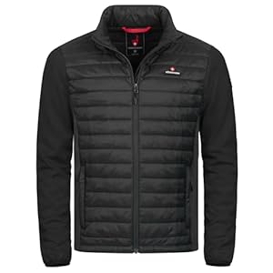 Höhenhorn Kaprun Herren Jacke Hybridjacke Schwarz Gr. L