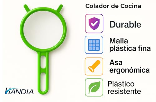 Coladeras de plástico para cocina 5 Imagen adicional
