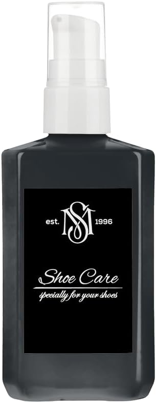 Nutritive Leather Spray - NCS S 8502-B Jet Black Cool - Deep Conditioning & Shoe Color Restoration for Smooth Leather by MAVI STEP - 1.70 fl oz / 50 ml
