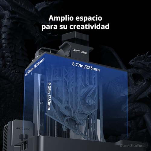 Impresora 3D ANYCUBIC Photon Mono M7 Pro: Resina 14K, Pantalla 10,1'', Velocidad 170mm/h - Fernando Cortés