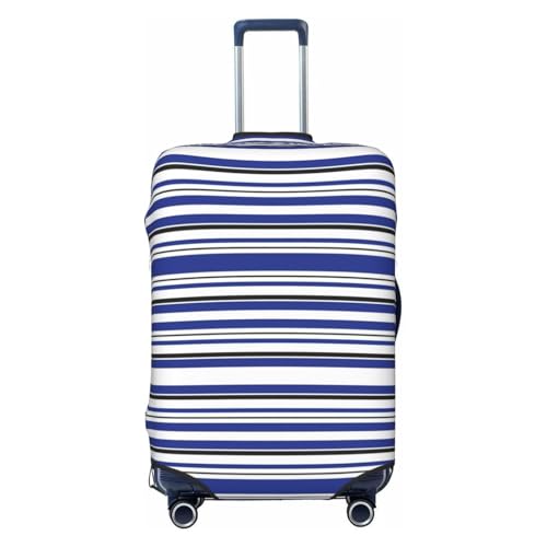 Striped. Print Luggage Suitcase Cover Protector Luggage Washable Covers With Concealed Zipper