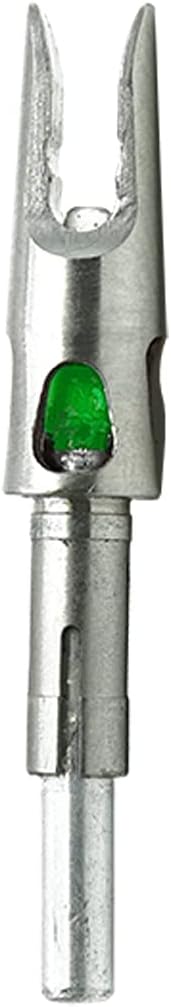 Axe Crossbows Green Lit Nocks for AX405 Crossbolts -Designed to fit AX405 .166 Diameter Crossbolts, Crossbow String Activated, Injection Molded Lighted Nock System,Super Bright LED, Weight: 44 Grains