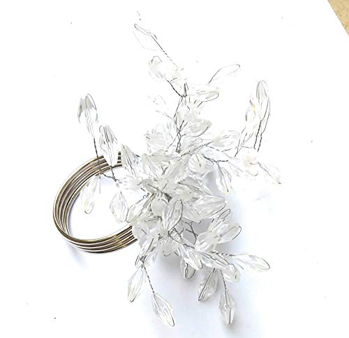 Itos365 napkin rings set of 12 for dining table decorat…