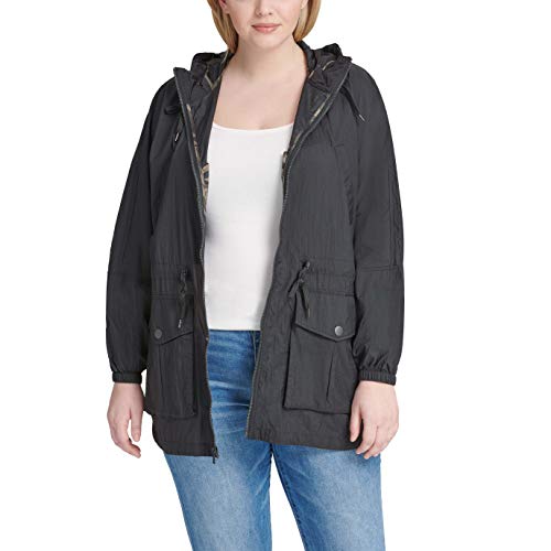 Levi's Women's Lightweight Hooded Cinch Waist Windbreaker (Standard & Plus Size)