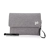 GDS Bag with 3 Digit Combination Lock - 11x8 inches Weatherproof Pouch - Lock Bag - Travel Storage Case