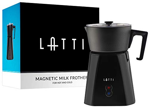 Magnetic Milk Frother - Electric Frother, Milk Steamer and Hot Chocolate Foamer Whisk