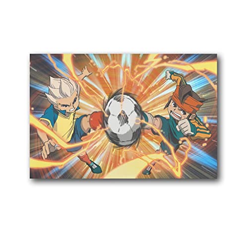 HUIBEI Póster de anime de Inazuma Eleven (3) 16 x 24 pulgadas (40 x 60 cm), lienzo decorativo para pared, Bedro