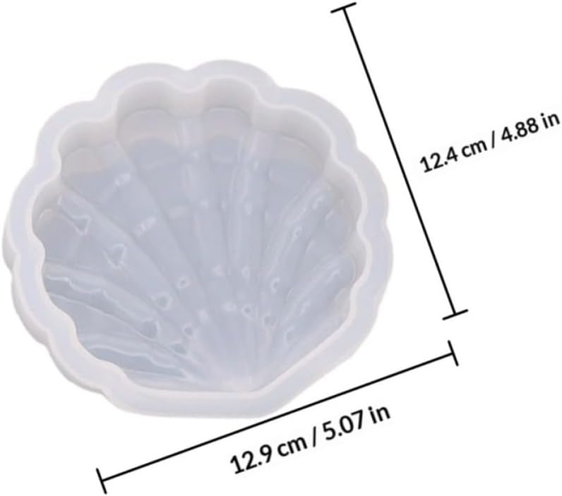 Shell Shape Silicone Box Molds, DIY Storage Holder Mold image 2