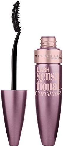 Maybelline New York Lash Sensational Curvitude Washable Mascara, Brownish Black, 0.33 fl. oz.