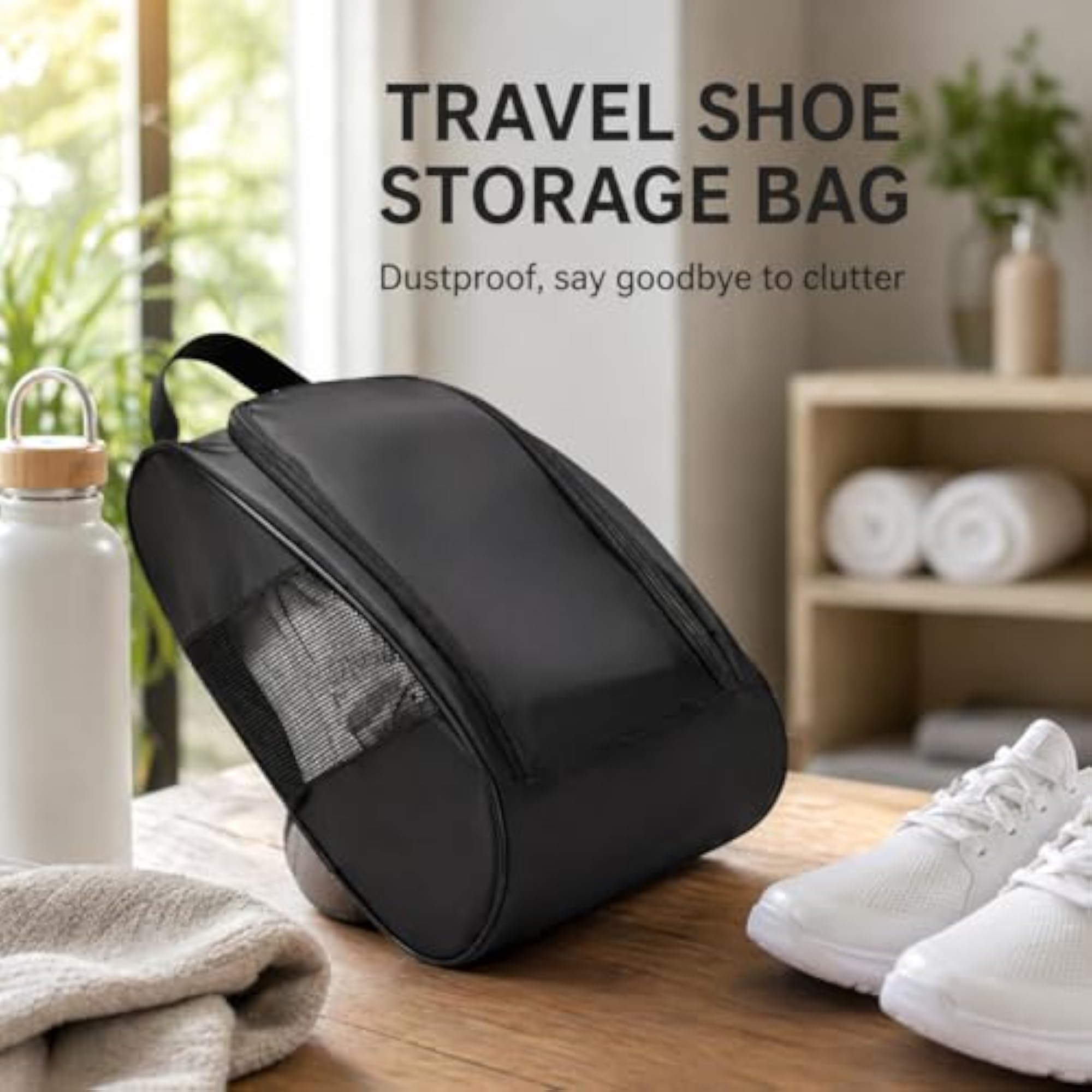 Waterproof Travel Shoe Organizer Bag for Men & Women