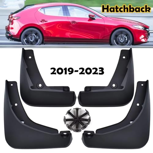 Garde-boue évasés Mazda 3 BP 2019-2022 accessoires auto berline - 2