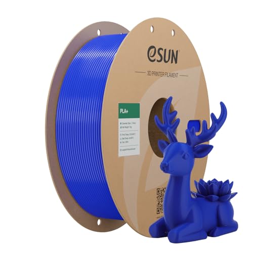 eSUN PLA+ Filament 1.75mm, RGB Blue 3D Printer Filament