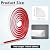 Flexible Quarter Round Molding, Peel and Stick Rubber Quarter Round Trim Molding, Self Adhesive Edge Trim for Floor, Waterproof Bendable Molding Trim for Wall Edge Corner Countertop (118 Inch, White)