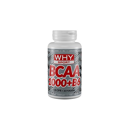 Why Sport BCAA 1000+B6 105 Grams 100 Compresse