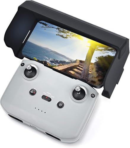 STARTRC Sun Hood Sunshade for DJI NEO 2/Mini 5 Pro/Mini 3/Mini 4K/Mini 4 Pro/Avata 2/Flip/Mavic 4/Air 3s Classic RC-N3/N2 Controller Accessories for 4.4-7.1inch Smartphone Screen