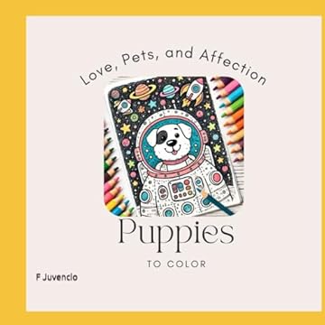 Capa do livro Puppies to Color: Love, Pets, and Affection (Pets To Color) (Portuguese Edition)