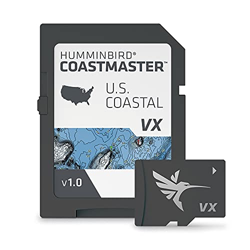 Humminbird 601015-1 CoastMaster U.S. Coastal V1 Digital GPS Maps Micro Card