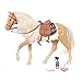 Lori Pferd, Zubehör für 15 cm Mini Puppen – Puppenzubehör, Puppenpferd, Accessoires – American Quarter Horse Spielzeug für Kinder ab 3 Jahre