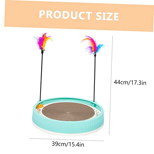 Planche à gratter pour chat carton durable Toyvian, matériel premium pour animaux