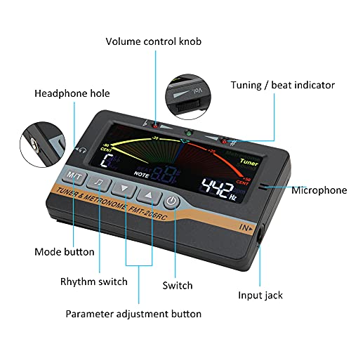 Métronome Électronique 3 en 1, Accordeur de D’instruments à Vent Numérique Générateur Sons avec Clip Ramassage Musique… - Les Beatles, Paul McCartney, John Lennon, RIngo Starr, George Harrison Métronome Électronique 3 en 1, Accordeur de D'instruments à Vent Numérique Générateur Sons avec Clip Ramassage Musique… – Image 6