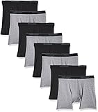 Fruit of the Loom Men's Low Rise Boxer Brief(Pack of 4)