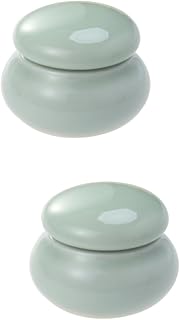 Totority 2Pcs Recipientes De Amostra Recipientes De Cosméticos De Viagem Recipientes De Viagem Cosméticos Frascos De Creme Com Tampas Frasco De Sombra Frasco De Loção Recipientes De