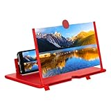 La lupa de pantalla ancha admite teléfonos inteligentes de diferentes tamaños, amplía la pantalla sin distorsión, proporciona imágenes claras y brillantes que mejoran la calidad del video y hacen que ver películas y fotos sea más inmersivo